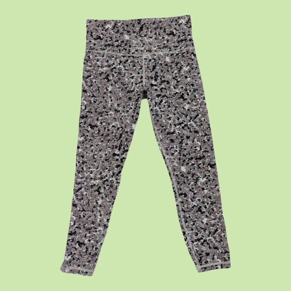 Athleta Elation Textured 7/8 Tight Leggings Women's S‎ Graffit - Picture 1 of 3
